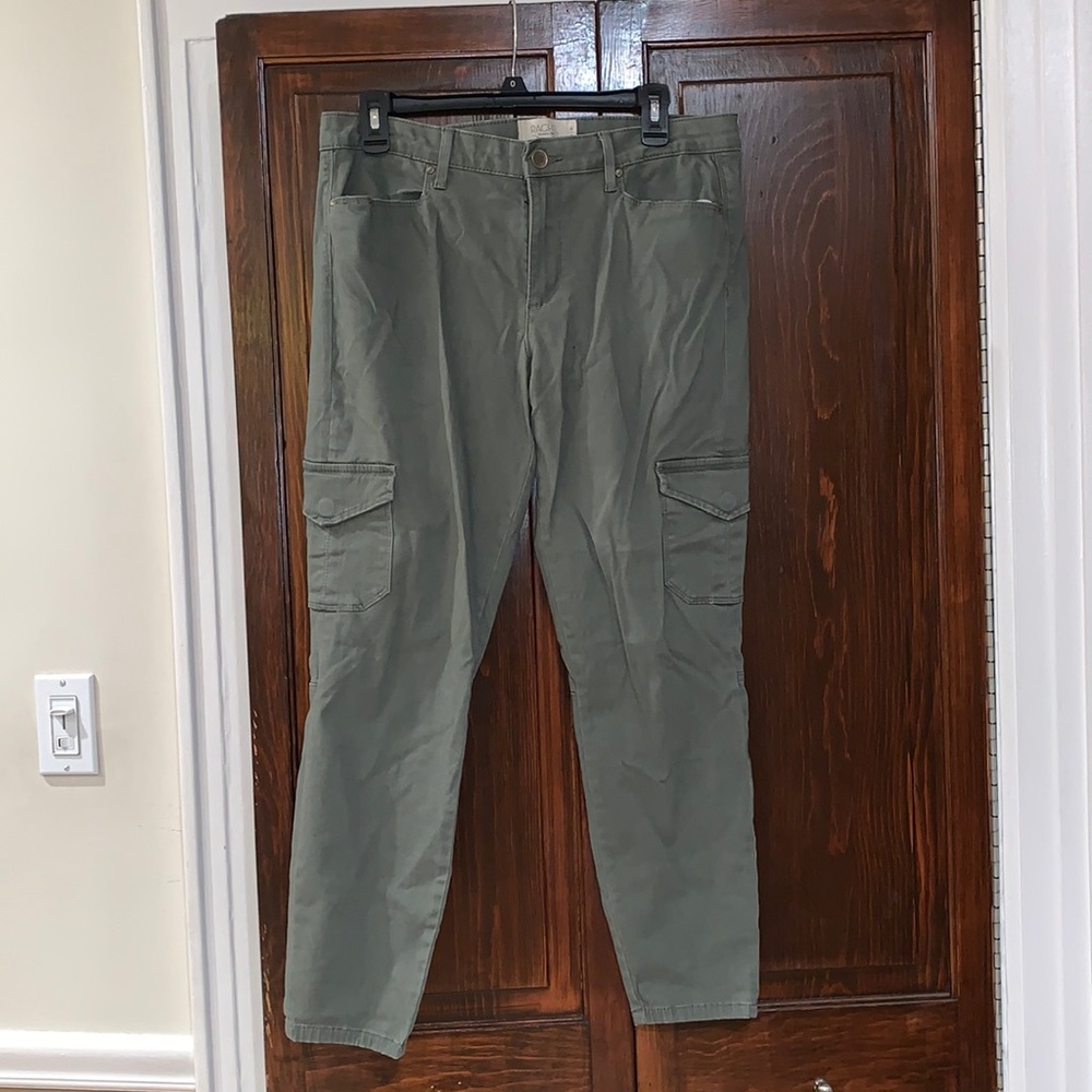 Brand New Rachel Roy Denim Cargo Ankle Pants